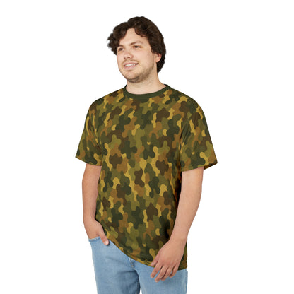 "SASR Day-Ops Camouflage", Unisex Tee (SASR Green Collar)