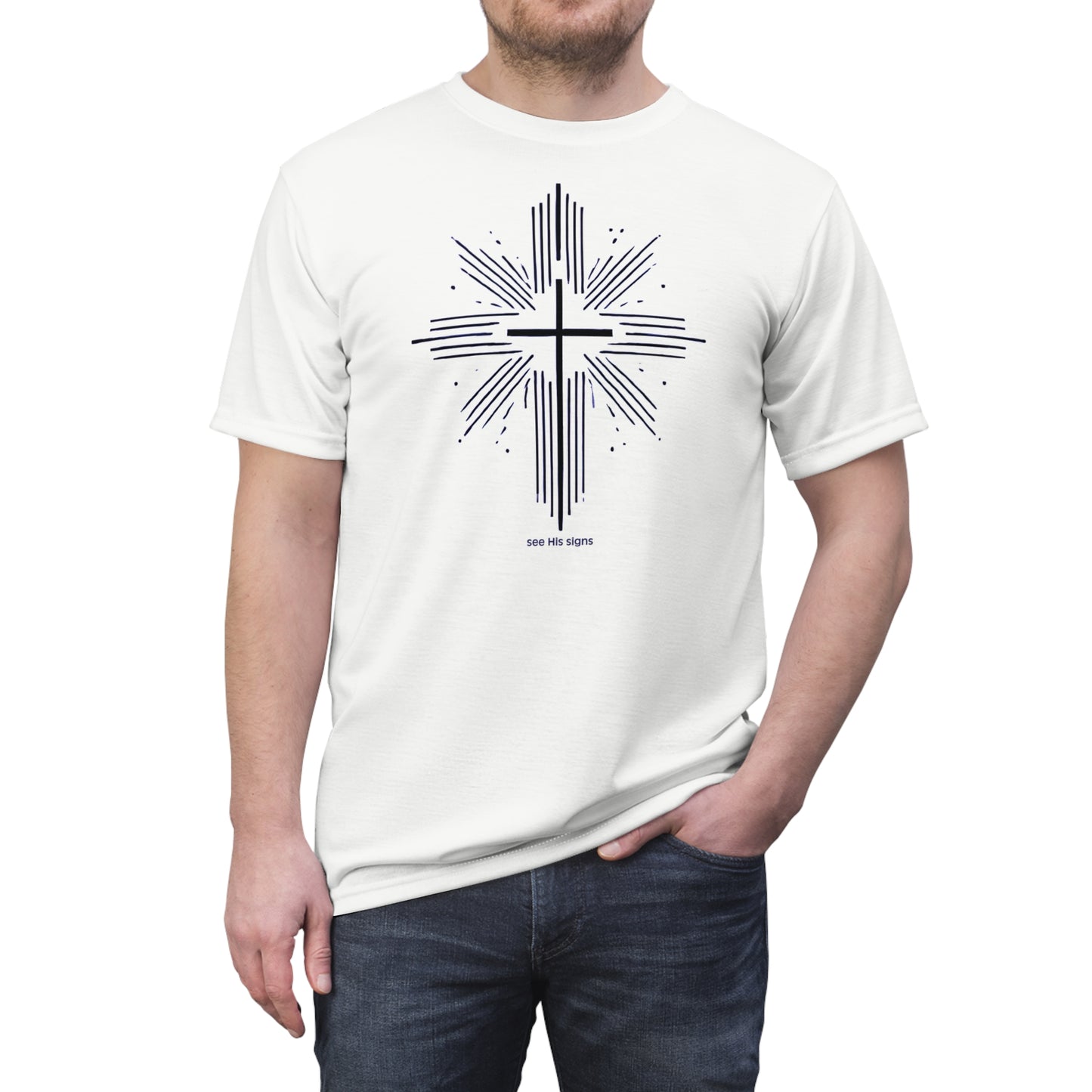 "see His signs" Wearable Art, Unisex T-shirt