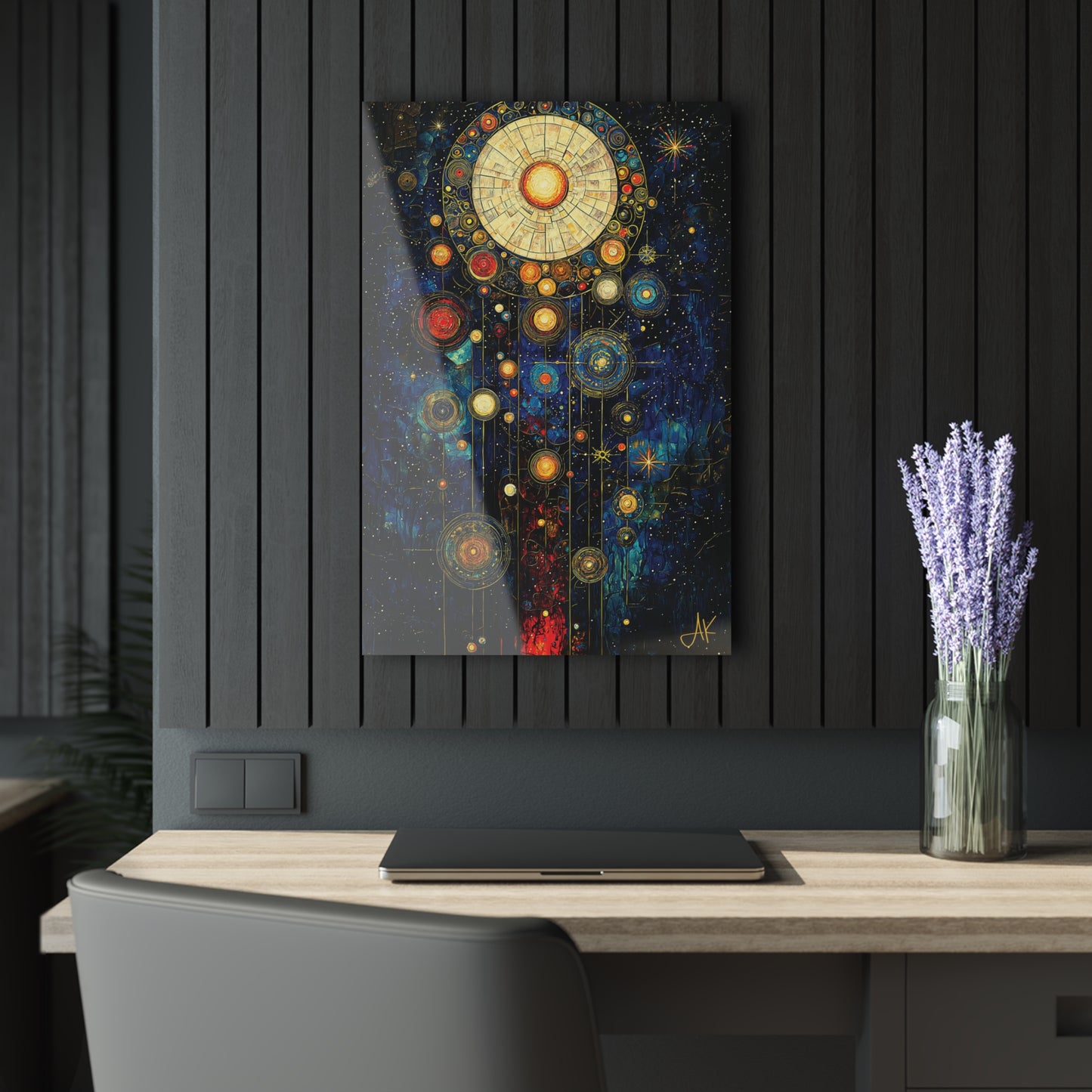 "Ancient Connection to God", Fine Art Acrylic Wall Prints (French Cleat Hanging)