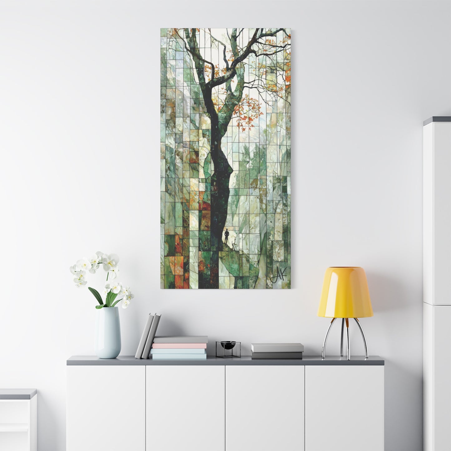 "She Who Will Color the World", Fine Art Matte Canvas, Stretched, 1.25"