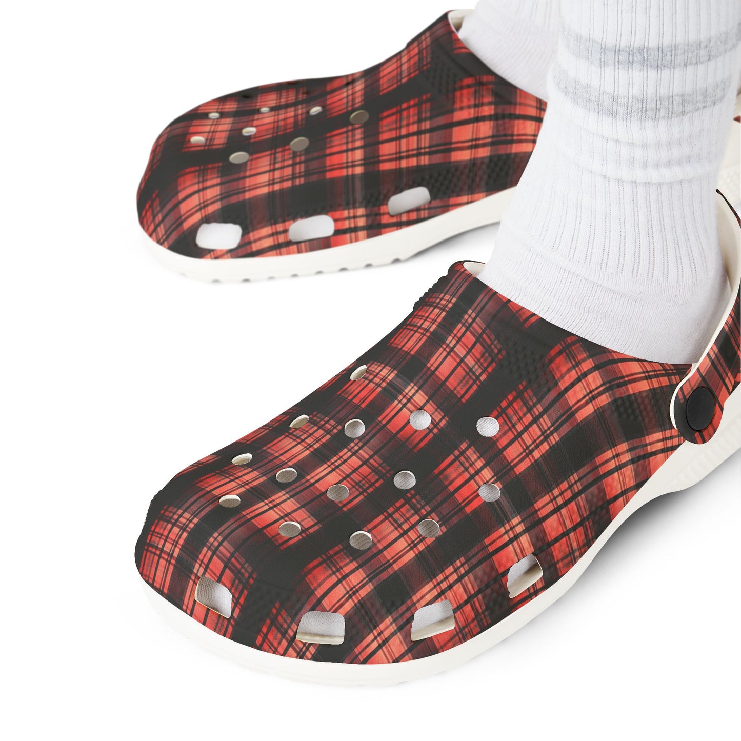 "Kin of Flame", Foam Rubber Clogs