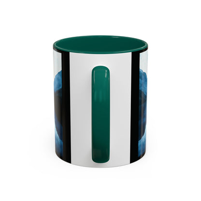 "Connected in Silence - Psalm 46:10", Colorful Mugs (11oz, 15oz)