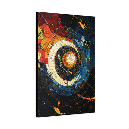 "Shatterdawn Vortex", Fine Art Matte Canvas, Stretched, 1.25"
