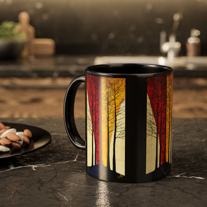 "Go Out in Joy" Isaiah 55:12 (NIV)", Colorful Mugs (11oz & 15oz)
