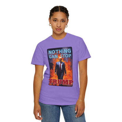 "Nothing Can Stop Trump", Unisex T-shirt (Light Colors)