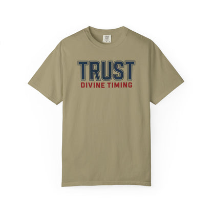 "Trust Divine Timing" #02, Unisex T-shirt
