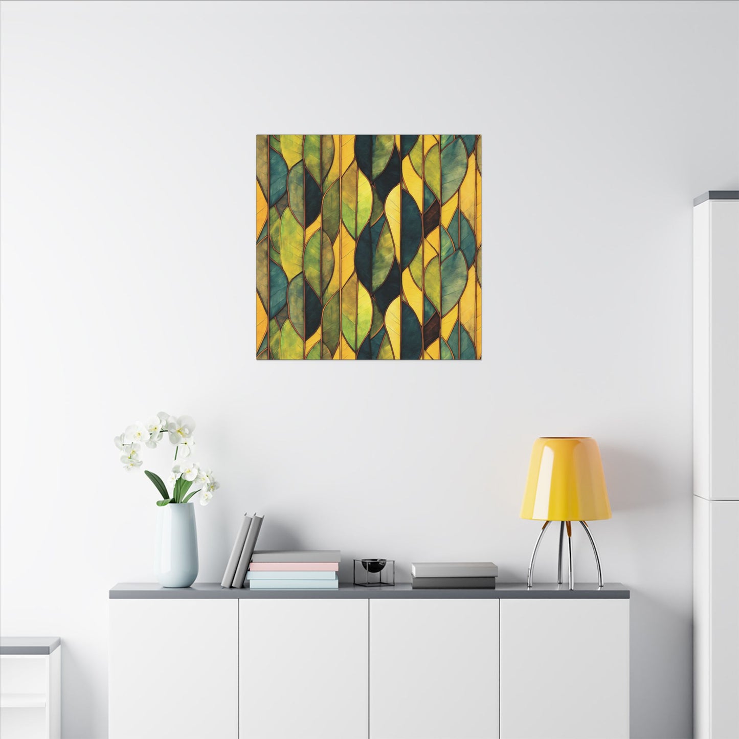 "Inner Grove", Classic Stretched Matte Canvas Pattern Art Print