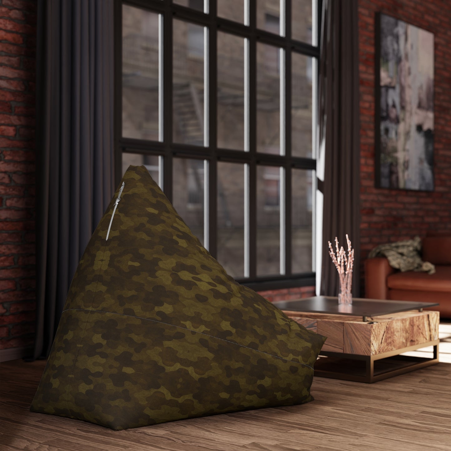 "Swamp Recon Camouflage", Bean Bag Chair Cover