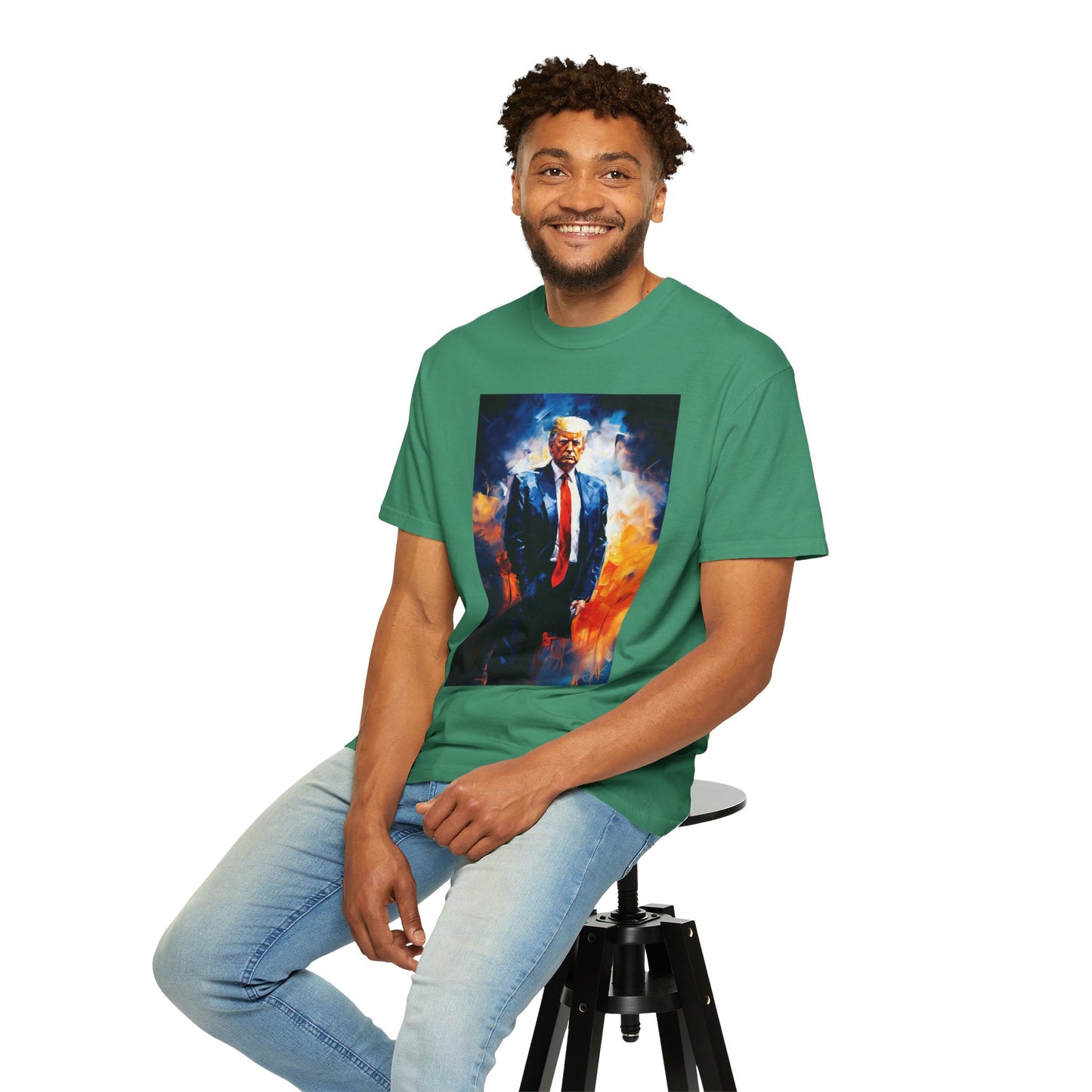 "Trump Portrait" #22, Unisex T-shirt (Dark Colors)
