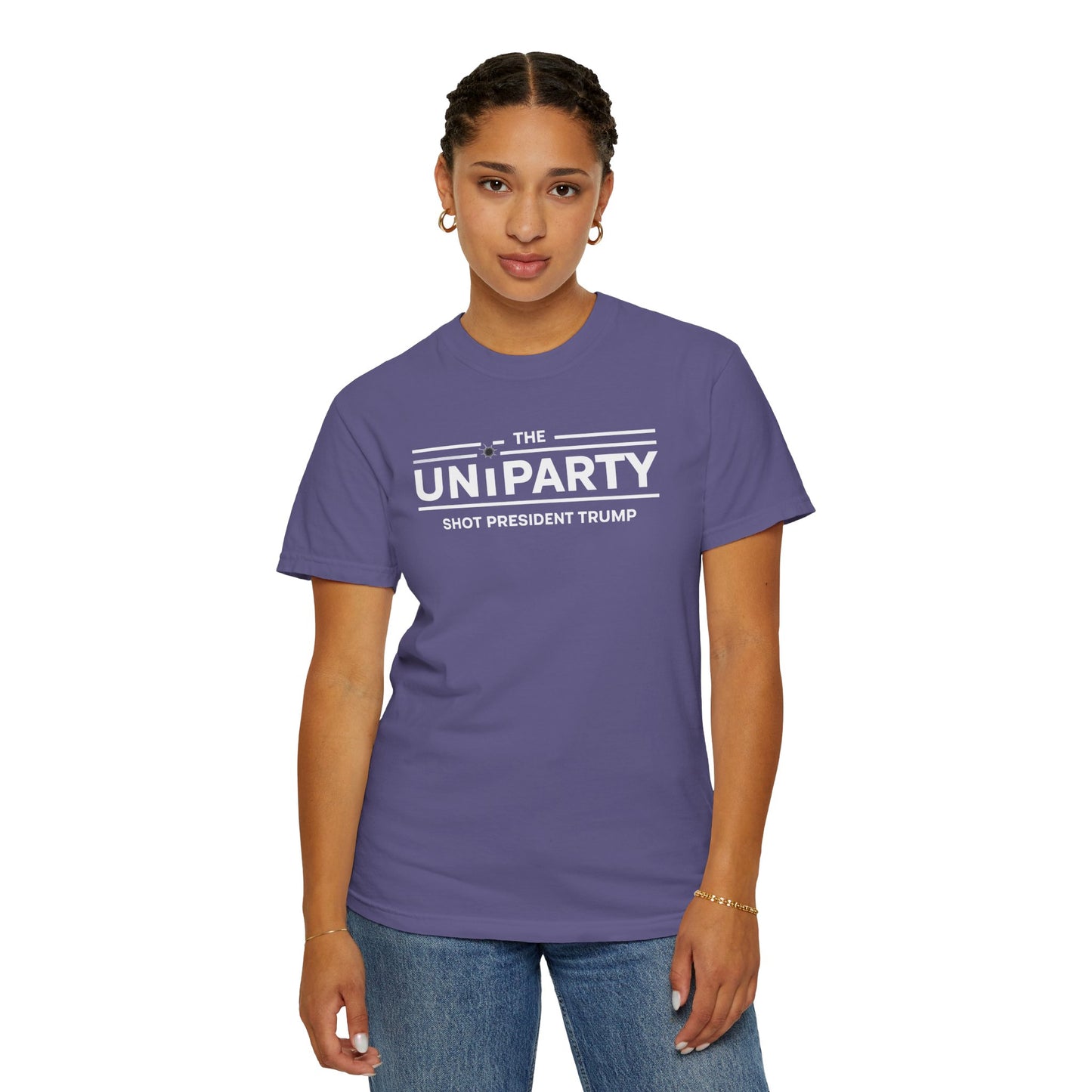 "The Uniparty Shot President Trump" #03, Unisex T-shirt