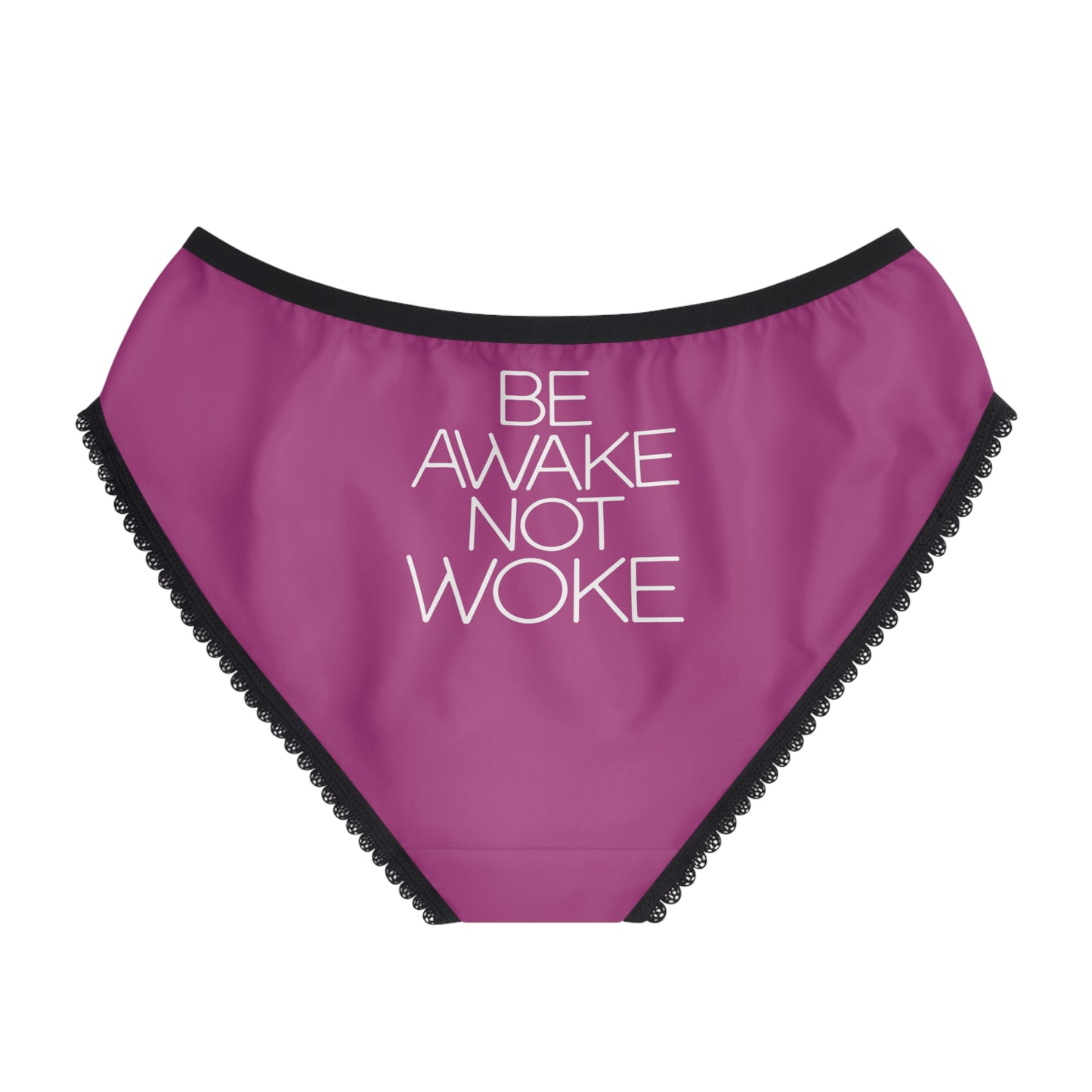 "Be Awake Not Woke" #2, Women's Briefs (Fandango)