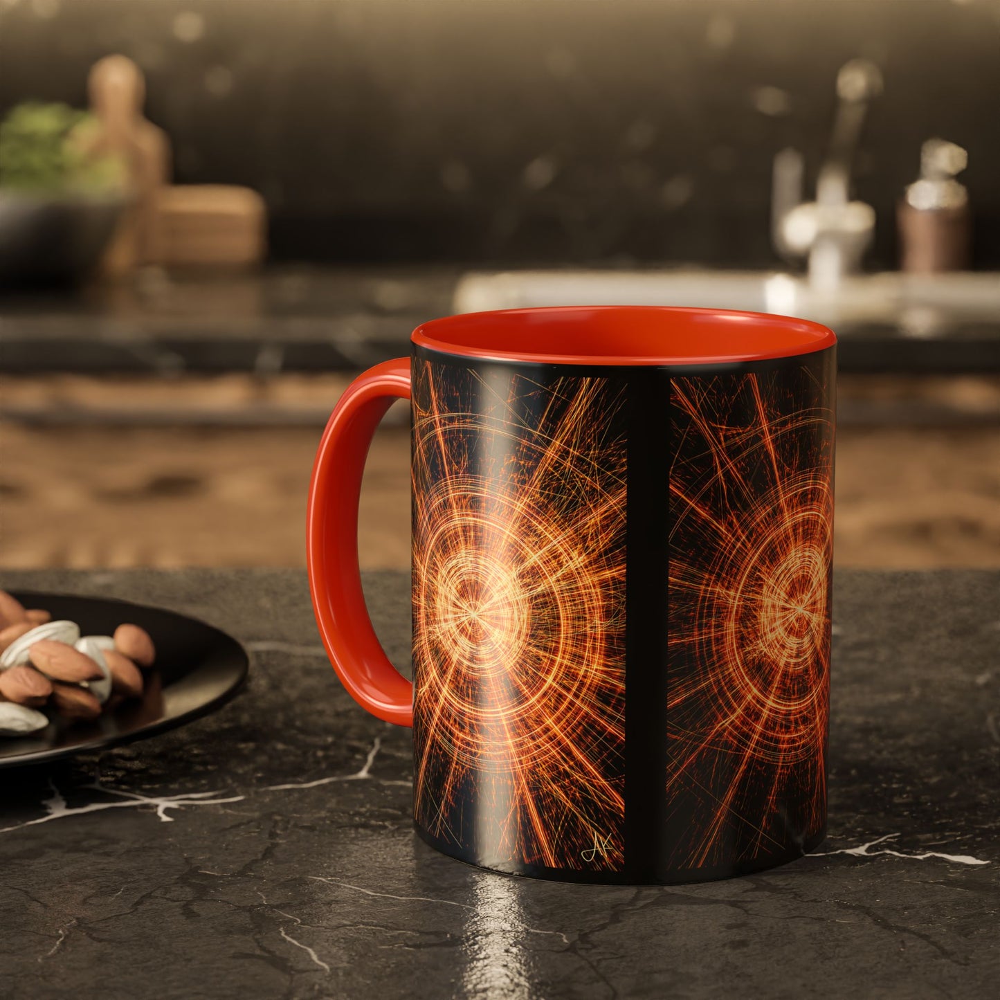 "His Light After Darkness", Colorful Mugs (11oz, 15oz)