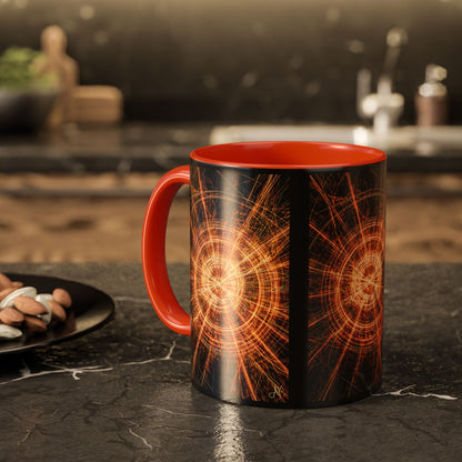 "His Light After Darkness", Colorful Mugs (11oz, 15oz)