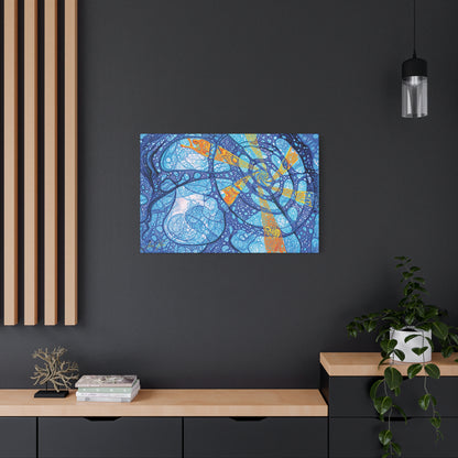 "Gaelic Sea People", Fine Art Print on Matte Canvas