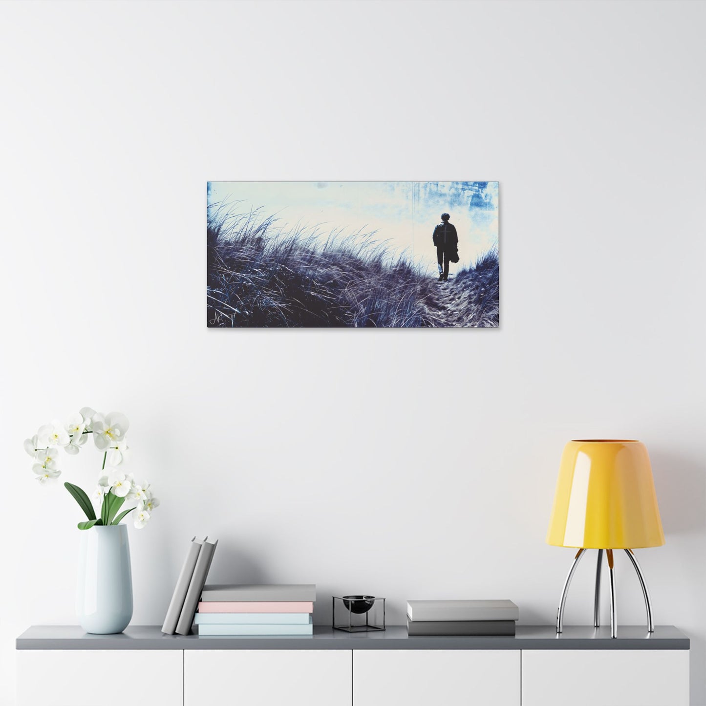 "One Never Walks Alone", Classic Stretched Canvas Fine Art Print