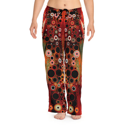 "Abstract #08" Fine Art Women's Pajama Pants