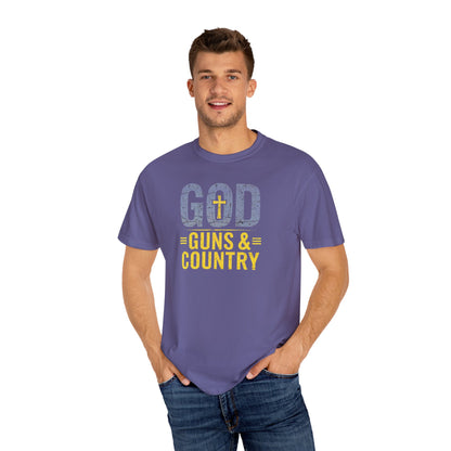 "God Guns & Country" #01, Unisex T-shirt
