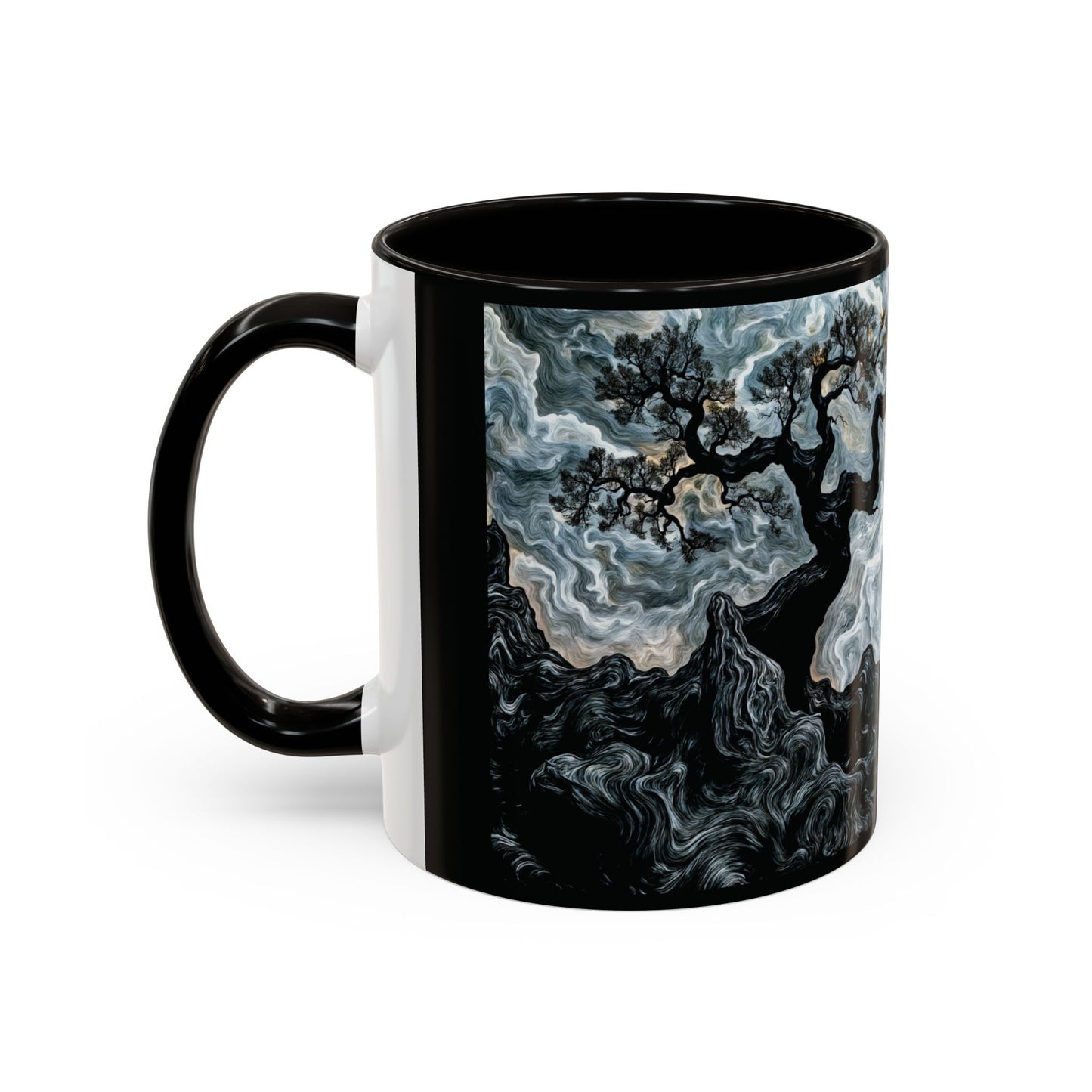 "An Crann Naomh (Gaelic) - The Sacred Tree (English)", Colorful Mugs (11oz & 15oz)