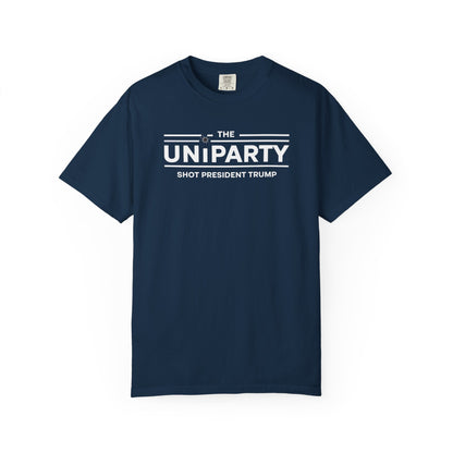 "The Uniparty Shot President Trump" #03, Unisex T-shirt