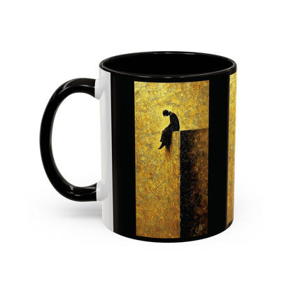 "In Darkest Hour He Is With Me", Colorful Mugs (11oz, 15oz)