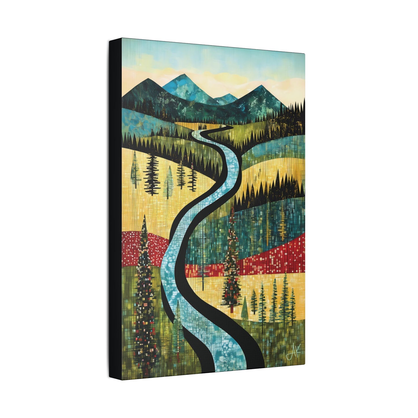 "Natural Wonder", Stretched Classic Canvas Fine Art Print