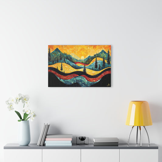 "Vintage Vista", Fine Art Acrylic Wall Prints (French Cleat Hanging)