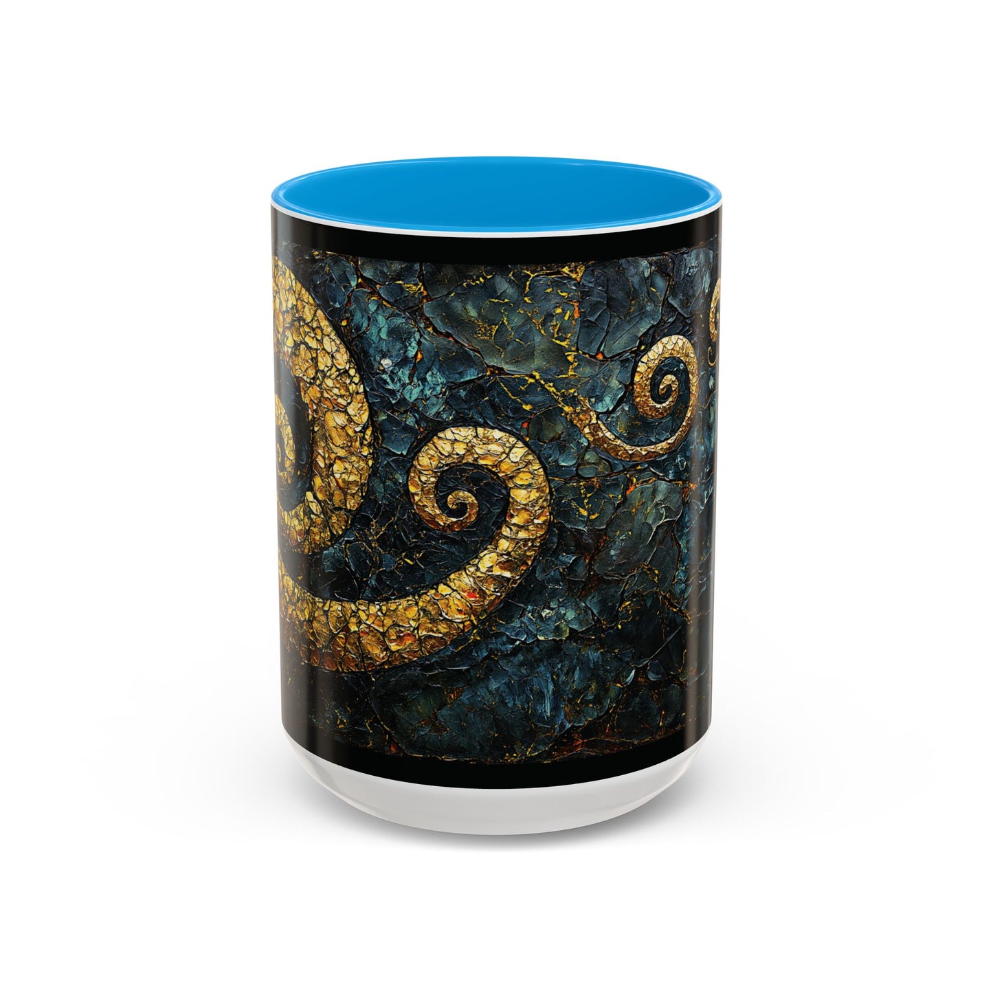 "From Stone to Savior's Light", Colorful Mugs (11oz, 15oz)