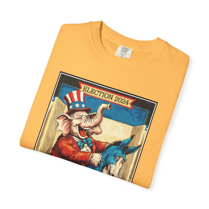 "MAGA Spanked the Donkeys 2024", Unisex T-shirt (Light Colors)