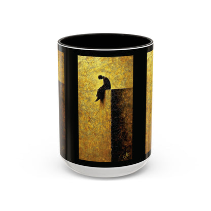 "In Darkest Hour He Is With Me", Colorful Mugs (11oz, 15oz)