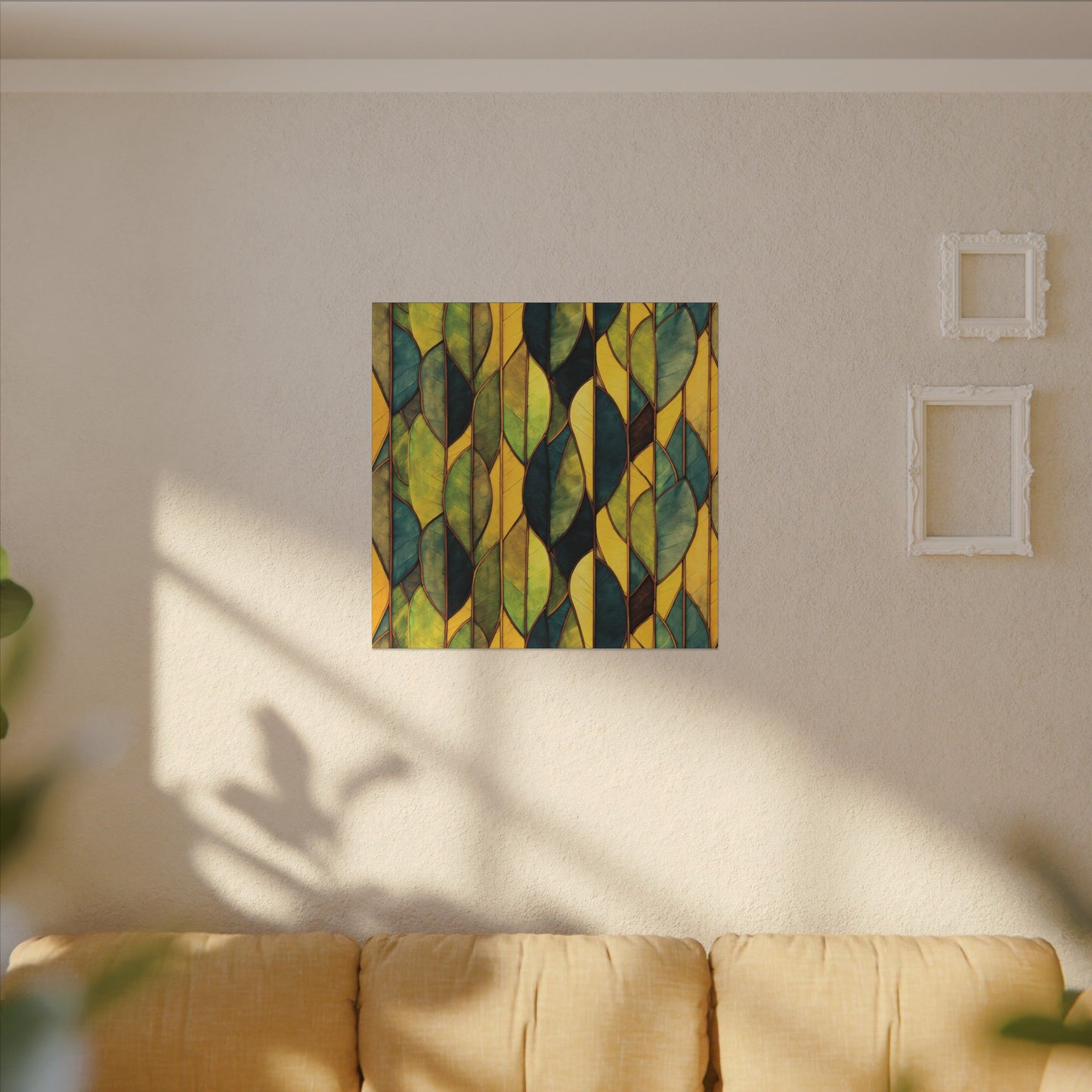 "Inner Grove", Classic Stretched Matte Canvas Pattern Art Print
