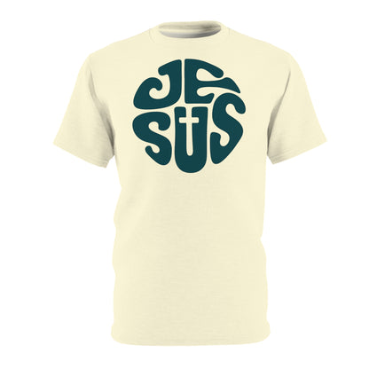 "Retro Jesus", Unisex T-shirt (Silken Tofu)