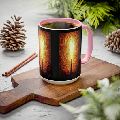 "Born of His Light", Colorful Mugs (11oz, 15oz)