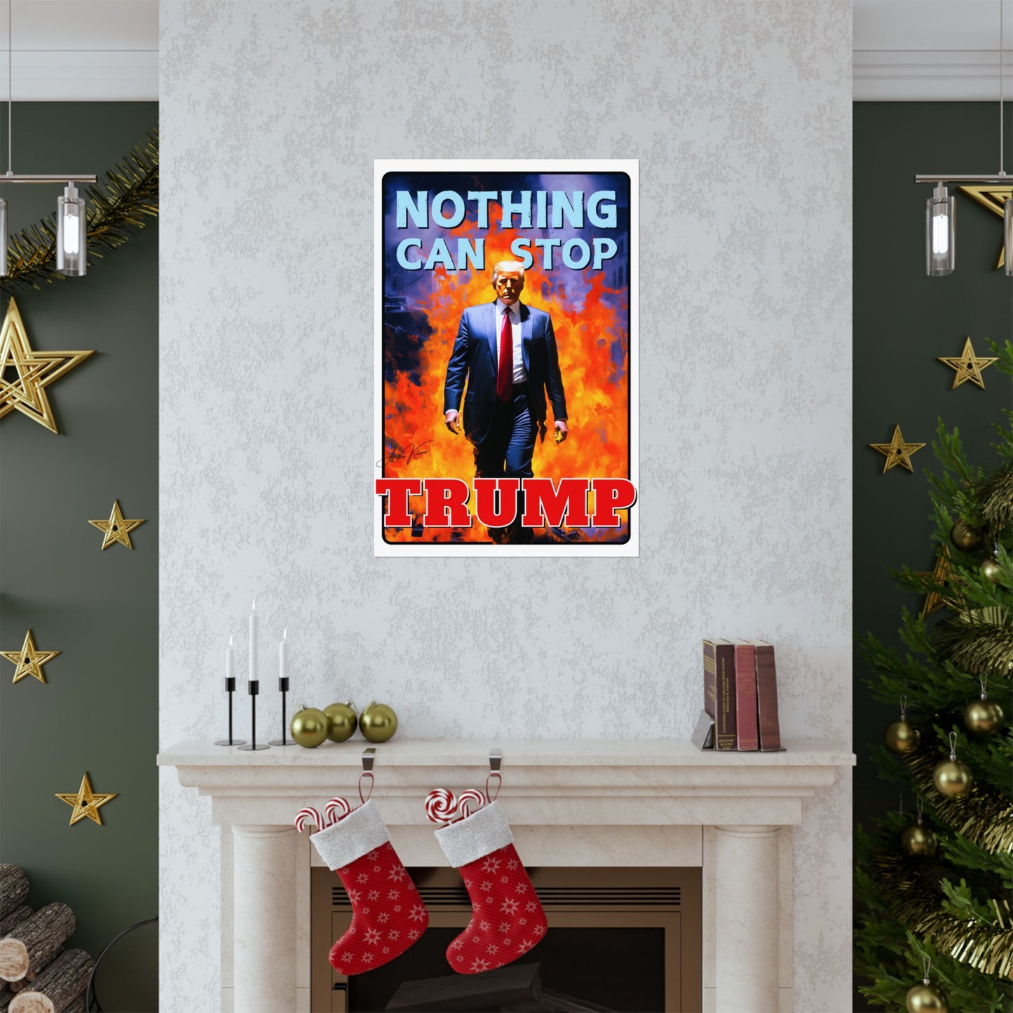 "Nothing Can Stop Trump", Poster
