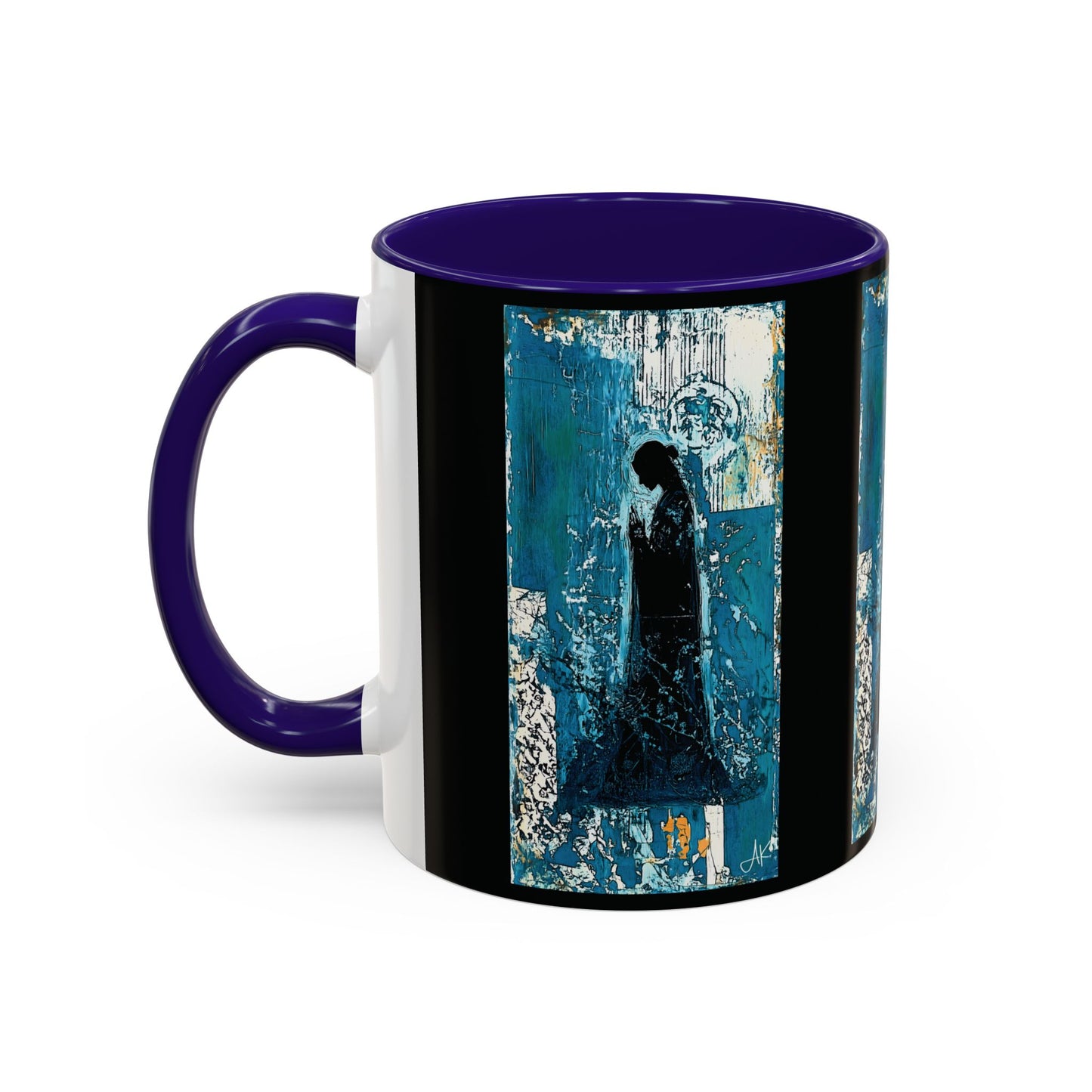 "Behold the Handmaid - Luke 1:38", Colorful Mugs (11oz, 15oz)