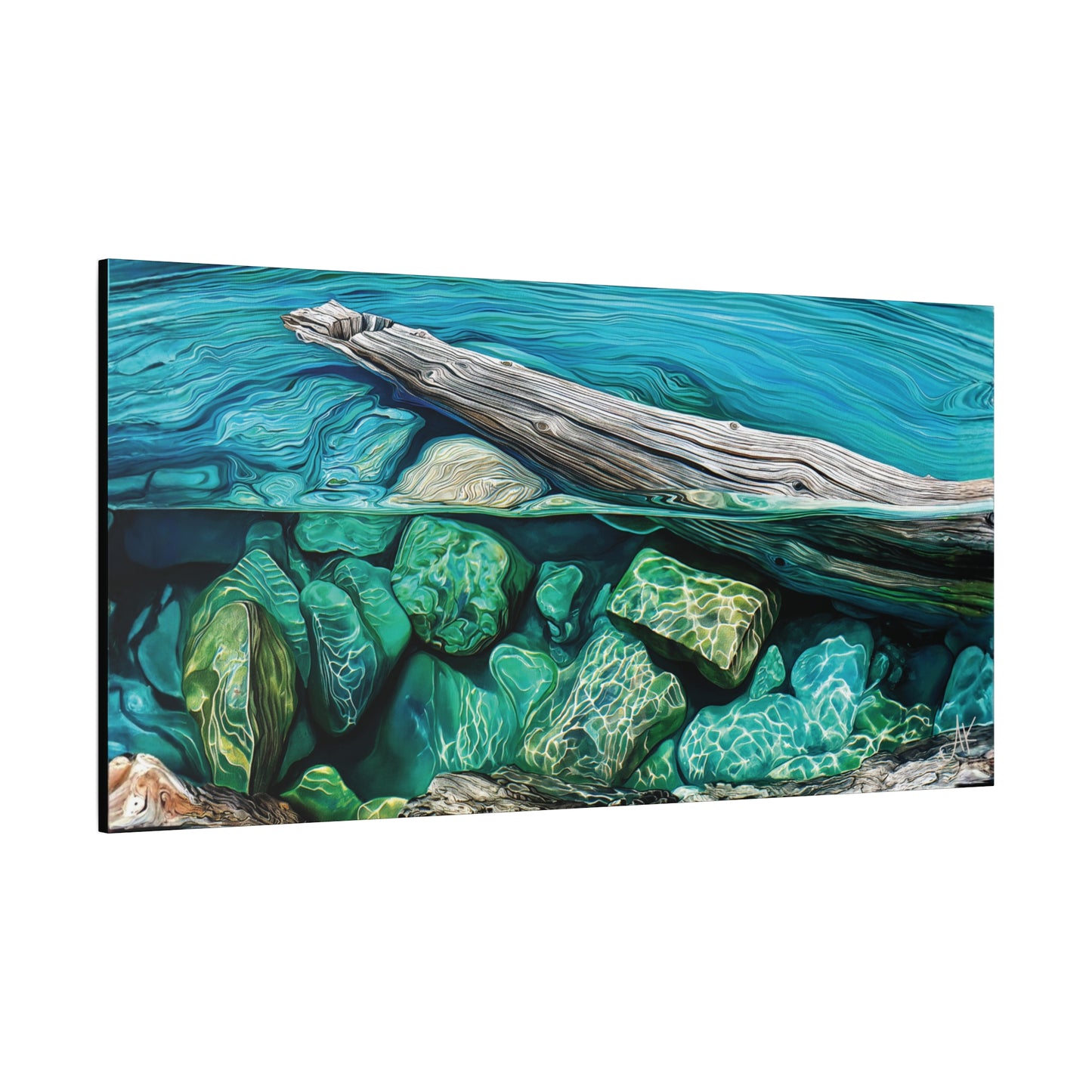 "Underkeel – Stones of the Western Sea", Fine Art Matte Canvas, Stretched, 1.25"