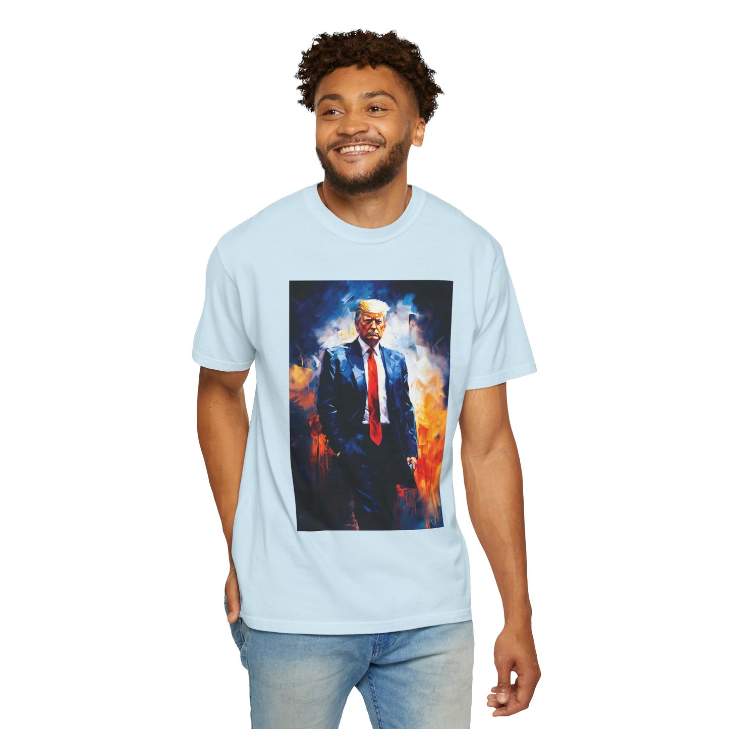 "Trump Portrait" #22, Unisex T-shirt (Light Colors)