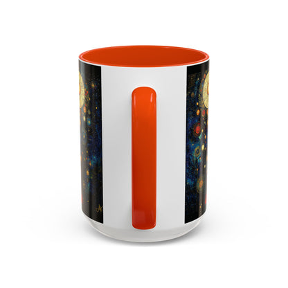 "Ancient Connection to God", Colorful Mugs (11oz, 15oz)