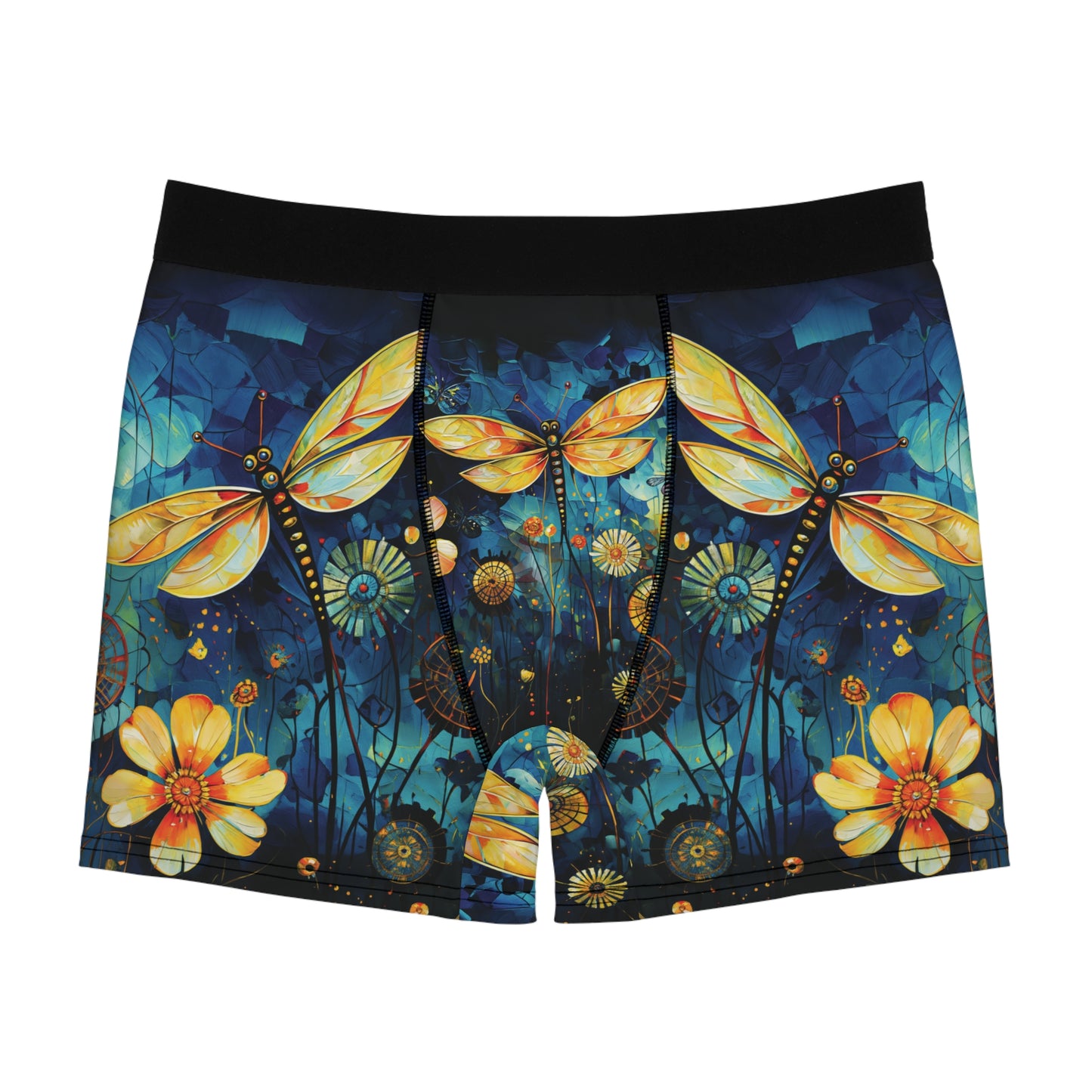 "Lucky Day Dragonflies", Men's Boxer Briefs