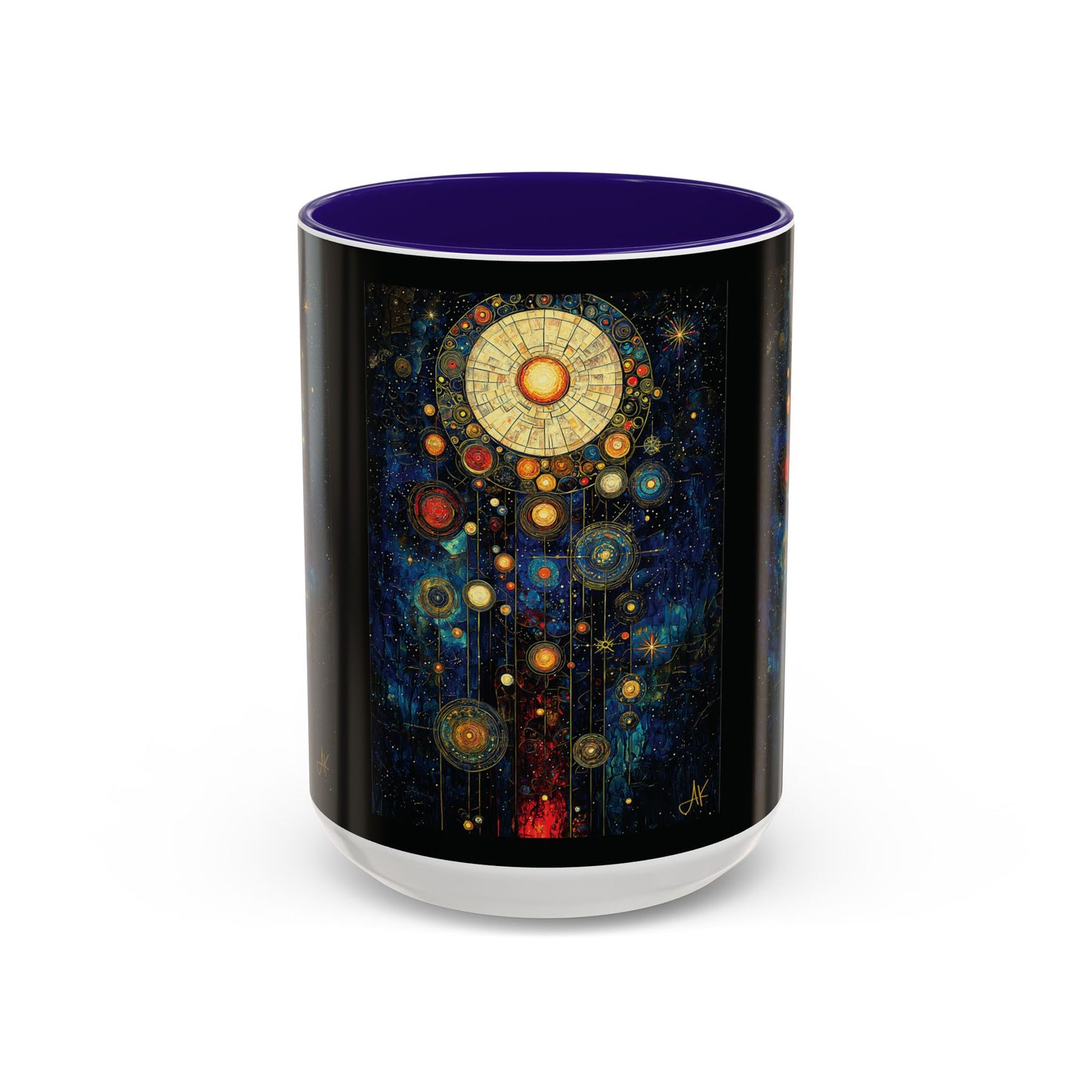 "Ancient Connection to God", Colorful Mugs (11oz, 15oz)