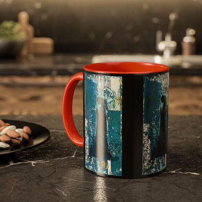 "Behold the Handmaid - Luke 1:38", Colorful Mugs (11oz, 15oz)