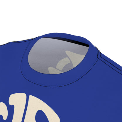 "Retro Jesus", Unisex T-shirt (Klein Blue)