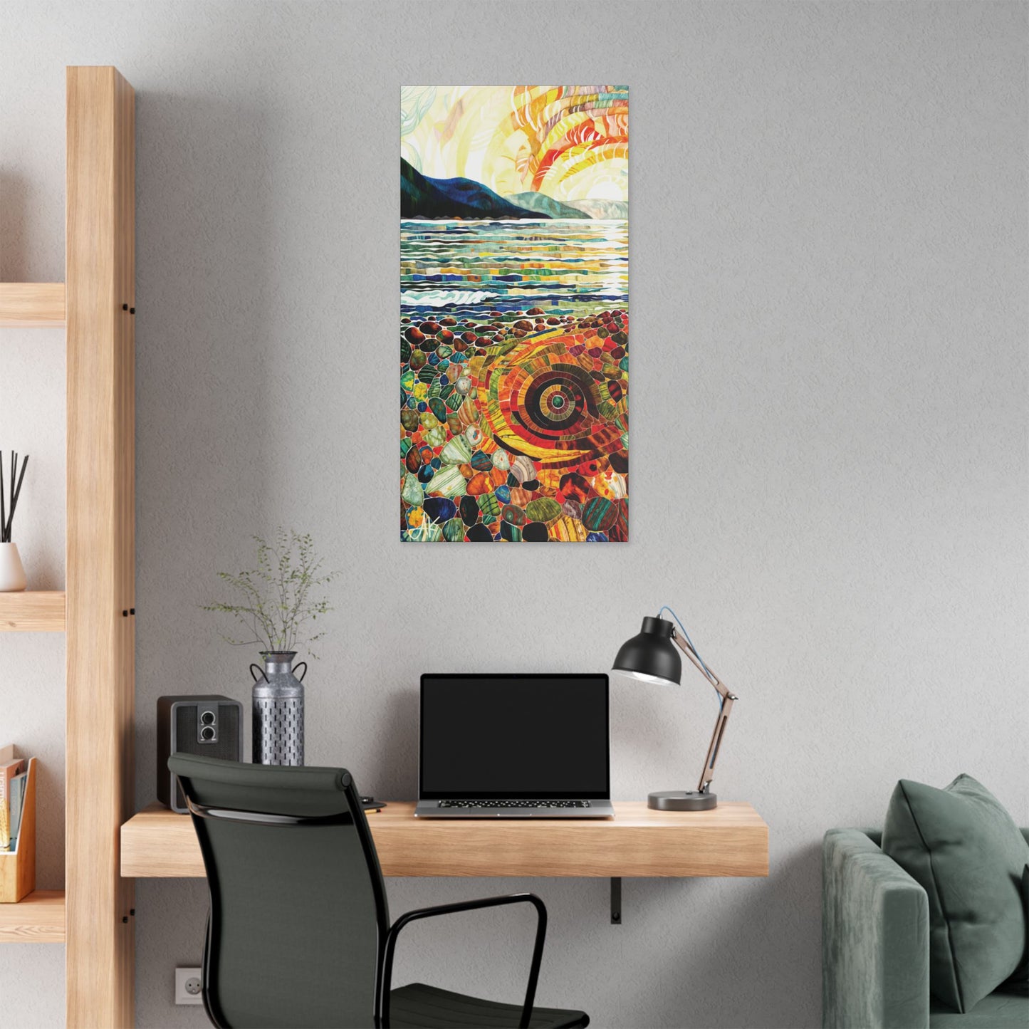 "Isles of the Norse-Gaels", Classic Stretched Canvas Fine Art Print