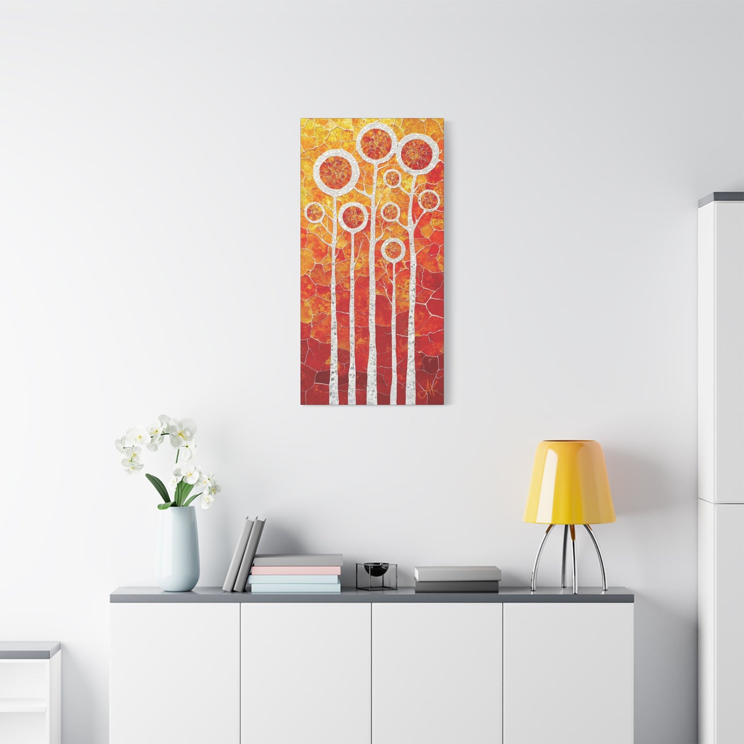 "Solar Grove", Fine Art Matte Canvas, Stretched, 1.25"