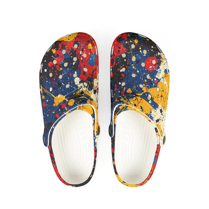 "Abstract 274", Foam Rubber Clogs