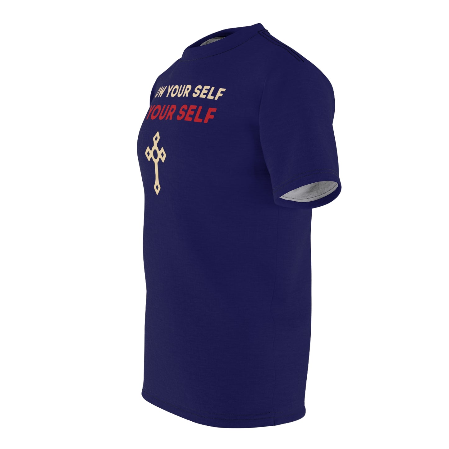 "Know Your Self", Unisex T-shirt (Obsidian Blue)