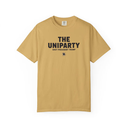 "The Uniparty Shot President Trump" #02, Unisex T-shirt