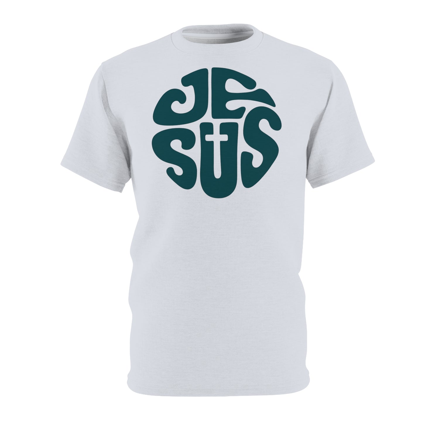 "Retro Jesus", Unisex T-shirt (Inked Silk)