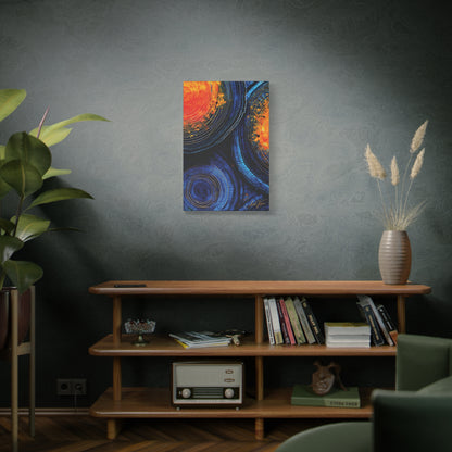 "History's Vibrance", Matte Canvas Fine Art Print
