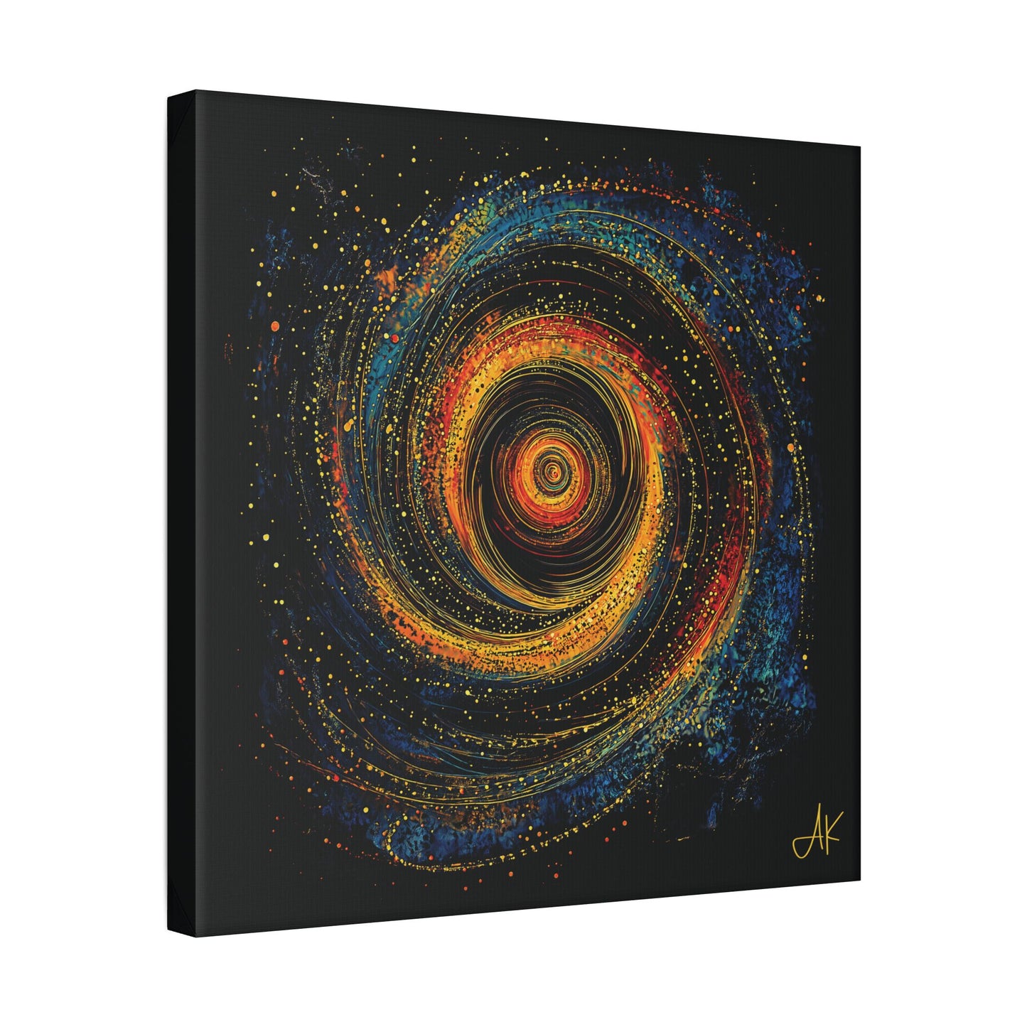 "Galactic Spiral", Stretched Classic Canvas Fine Art Print