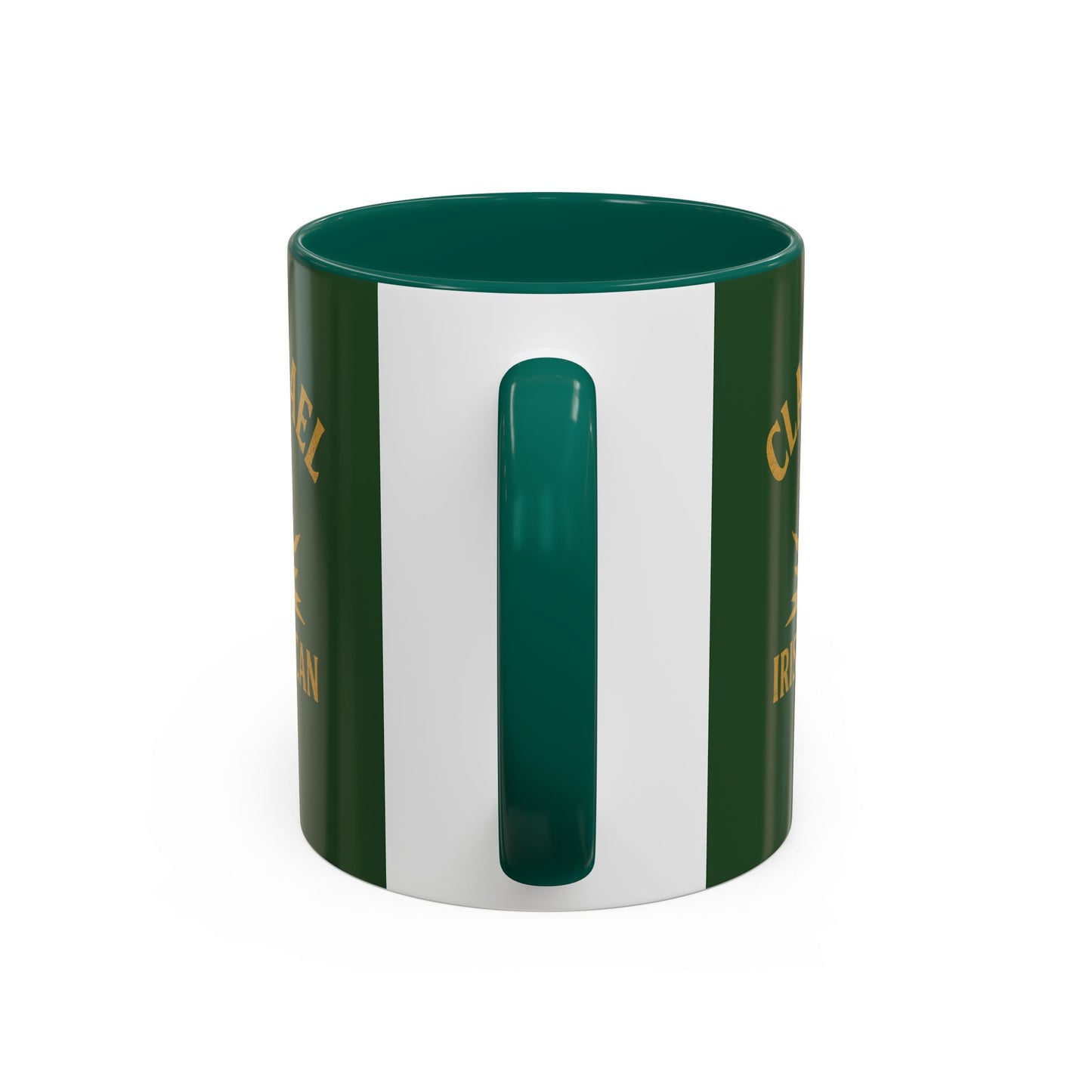 "Clan na Gael - Irish American", Colorful Mugs (11oz, 15oz) (Brithemain Green)